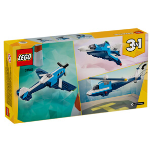 Lego Creator 3in1 Aircraft: Race Plane Toy Set 31160